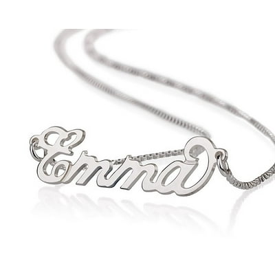 Buy Custom Sterling Silver Name Necklace Online Kuwait Ubuy