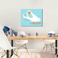 thumbnail image 5 of Naloa Three White Geese Print Canvas Bathroom Wall Art,Bathroom Wall Art Decoration, Canvas Poster Prints,Decorative Paintings for Living Room, Bathroom, Kids Room, 5 of 6
