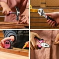 thumbnail image 6 of Pink Drill Tool Set Kit: Power Cordless Drill Tool Box with 12V Battery Electric Pink Drill Driver Set for Women Home Hand Repair Tools Sets Drills Case, 6 of 7