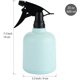 thumbnail image 4 of Pulverizador Lastic Flower Azul, Botella Pulverizador Ajustable De 600 Ml De Capacidad Para Jardín Y Hogar, Paquete Individual. Afortunado Sencillez, 4 of 5