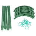 thumbnail image 4 of Delaman 3 Sets Plant Support, Plant Support Cage Stake Plastic 25cm Horticulture Accessory for Flower Tomato, 4 of 8