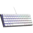 thumbnail image 1 of Teclado Mecánico Cooler Master SK620 Alambrico Blue Switch Version Ingles Blanco, 1 of 3