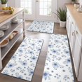 thumbnail image 2 of Pioneer Flower Floral Print Pattern Kitchen Rugs Sets Of 3,Kitchen Runner Rugs Non Skid Washable,Decorative Kitchen Floor Mats for Kitchen,Sink,Laundry,17X30 Inch + 17X47 Inch + 17X59 Inch, 2 of 6