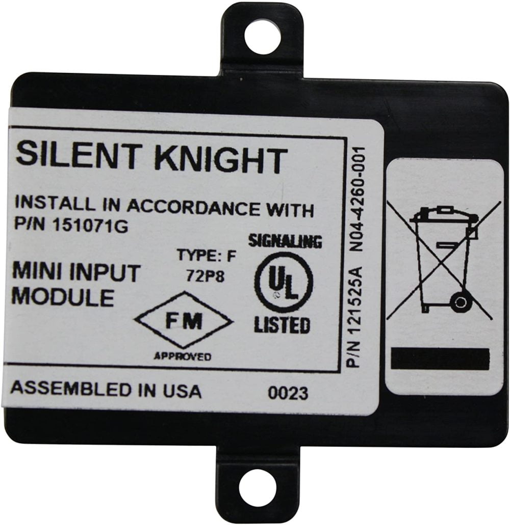 Silent Knight SD500MIM Fire Alarm Addressable Mini Input Module