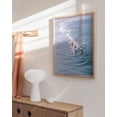 thumbnail image 6 of HAUS AND HUES Surfing Poster Beach Room Decor, Surfer Poster Beach Art Prints, Surfer Wall Art Beach Wall Decor, Vintage Beach Posters, Beach Pictures Wall Art, 12"x16" BEIGE FRAMED (Surfer), 6 of 6