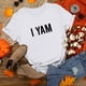 thumbnail image 2 of Camisetas sueltas con estampado interesante para hombres y mujeres Fridja  bn2593, 2 of 5
