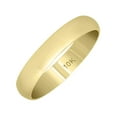 thumbnail image 3 of SZUL Women's 3mm Domed Wedding Band in 10K Yellow Gold, 3 of 8