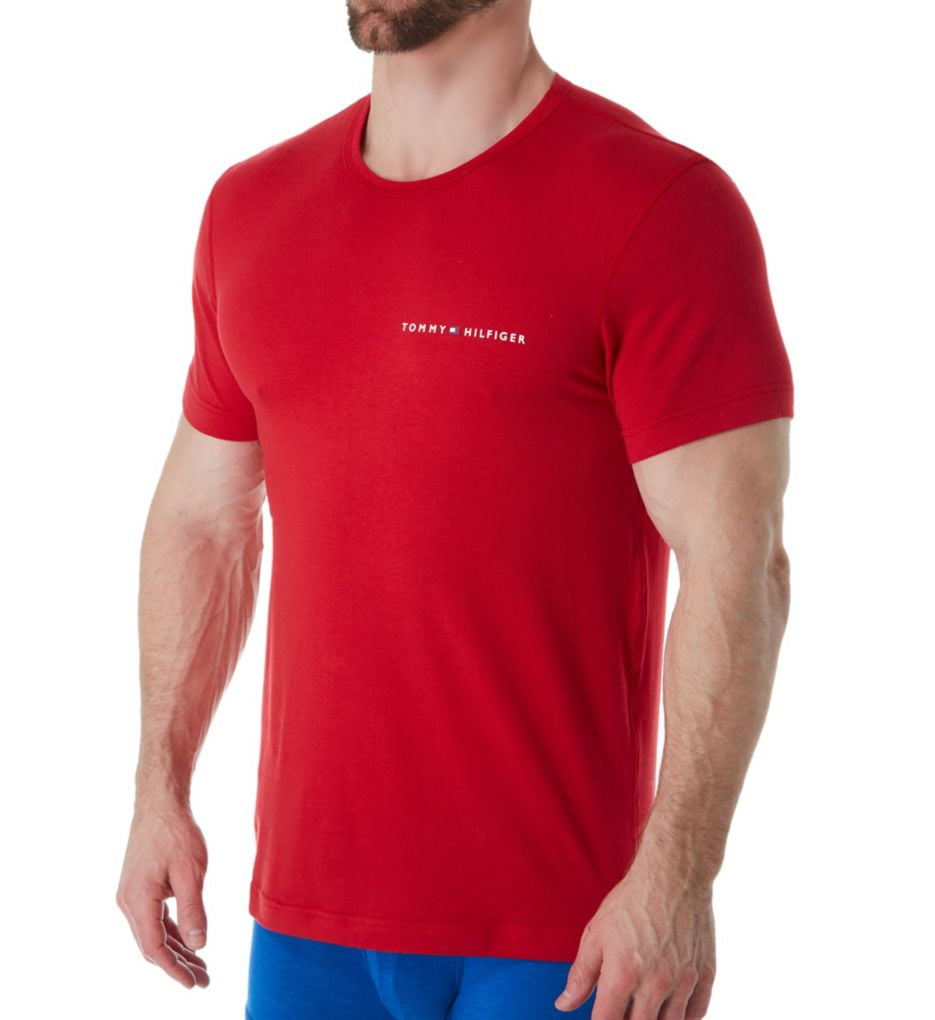 Tommy Hilfiger 09t3731 Cool Comfort Crew Neck T-Shirt, Mahogany