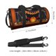 thumbnail image 2 of Fotbe Halloween Decoration Bolsa Deportiva de Lona Plegable con Estampado, Bolsa de Gimnasio con Bolsillo Seco/Húmedo, Bolsa de Viaje Ultraligera de Gran Capacidad, 2 of 6
