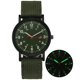 thumbnail image 4 of Reloj luminoso para hombre, reloj para hombre, correa tejida de lona de nailon, reloj deportivo informal, 4 of 5