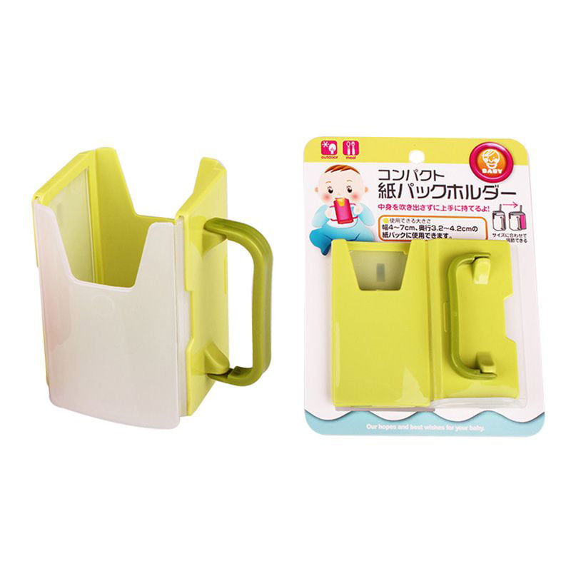 Child Juice Pouch Toddler Adjustable Tool Drink Box Handles Holder Cup Milk
