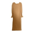 thumbnail image 4 of EnJoCho Robe Abaya pour Filles à Col Ras du Cou, Maxi, Kaftan de Prière pour le Ramadan et la Mosquée, Robe Confortable et Modeste pour Tous les Jours, Fête des Fêtes, Robe pour Enfants, 4 of 4
