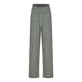 thumbnail image 4 of Gibobby Pantalones deportivos térmicos para mujer Pantalones de pierna ancha de punto sueltos casuales para mujer Pantalones de cintura elástica de talle medio(Verde,XG), 4 of 5