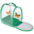 thumbnail image 2 of EIMELI Petit Insecte et Papillon Filet d'Habitat avec Poignée et Fermeture Éclair Transparente Insecte Maille Cage Collapsib Papillon Habitat, 2 of 8