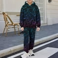 thumbnail image 2 of gcong Boy 2 Pcs Clothes Cool 3D Printing Long Sleeve Hoodie & Sweatpants Outfit Fall Winter Fasion Kids Sweatsuit Toddler Boy Clothes, 2 of 5