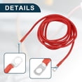 thumbnail image 4 of Cable de inversor de batería marina para automóvil 5/16"-3/8" 8 pies cable de cobre de batería rojo, 4 of 7