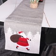 thumbnail image 2 of ziyahi Christmas Table Runner Home Restaurant Tabletop Decoration Prop Indoor Scene Layout Dining Tables Covers Desktop Mat Decorations, 2 of 5
