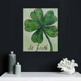 thumbnail image 5 of Nawypu Happy St Patricks Day Print, Four Leaf Clover Art Poster Canvas, Good Luck Gift,Irish Print, Shamrock Print, Dining Room Decor, Bedroom Art, Wall Decor Living Room, Art Deco, 5 of 5