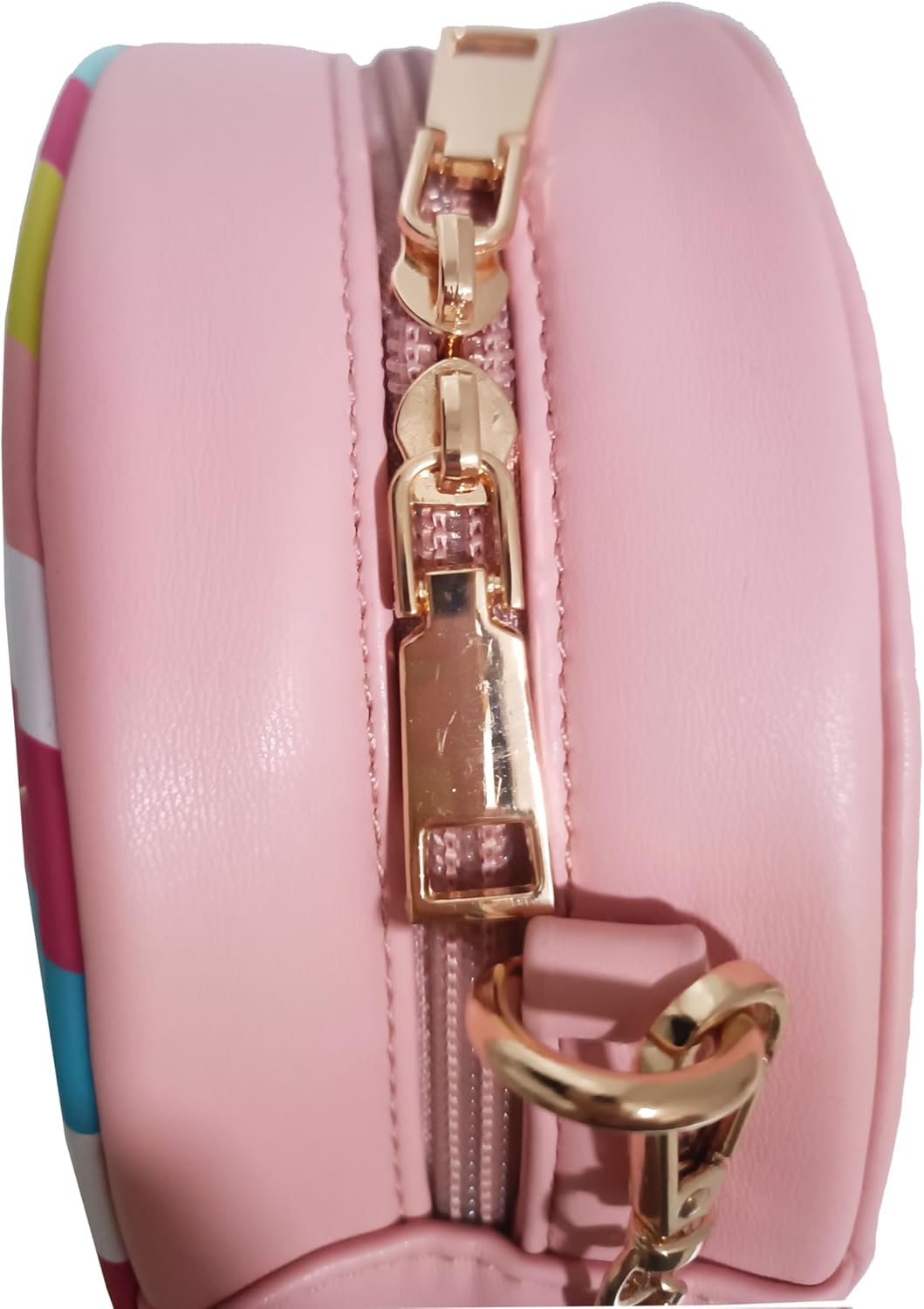 Baguery Candy Shaped Crossbody Bag - PU Leather, 6.88x6.88x2.95in, Novelty Handbag for Girls Teens Women