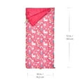 thumbnail image 3 of Ozark Trail Kid's Sleeping Bag, 56" (L) x 26" (W), No Temp Rating , Polyester Fabric Outer, Girl, 3 of 8