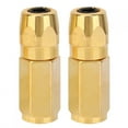 thumbnail image 1 of 2PCS Graisse de Remplacement Raccord de Buse Plate Mamelon Pistolet à Graisse Accessoires de Lubrification (Or), 1 of 9