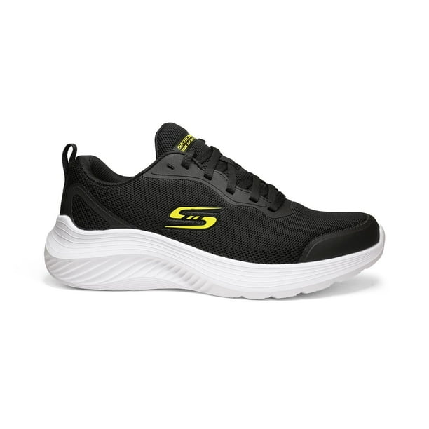 Tenis Skechers Bobs Squad Waves Hombre Casual negro 26