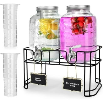 True Bottle Tap Dispenser, Aluminum and Silicone, Holds Bottles