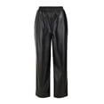 thumbnail image 1 of Pantalón George Para Dama Recto con Pretina Elástica y Bolsas Delanteras, Negro Talla CH, 1 of 4