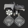 thumbnail image 4 of Maleta con Ruedas Colcomx 2 uds piezas universales para maletas de viaje Gris, 4 of 5