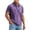 Purple, variant on FRSASU Jeans Shirts for Men Vintage Washed T-Shirt Button Up Short Sleeve Shirts Casual Lightweight Comfortable Demin Tees Purple