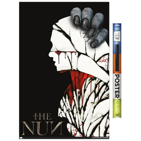 The Nun - Silhouette Wall Poster, 22.375" x 34"