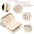 thumbnail image 3 of Thanksgiving Acorn Velvet Portable Earring Organizer with Removable Compartment - Gift Jewelry Box/Jewelry Boxes - Jewelry Display, 3 of 7