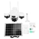thumbnail image 2 of Cámara Cámara De Seguridad Solar De 3 Lentes Ultra HD Detección Humana A Prueba De Agua WiFi Cámara Exterior Giratoria Multiángulo Con Aplicación Para El Hogar, 2 of 7