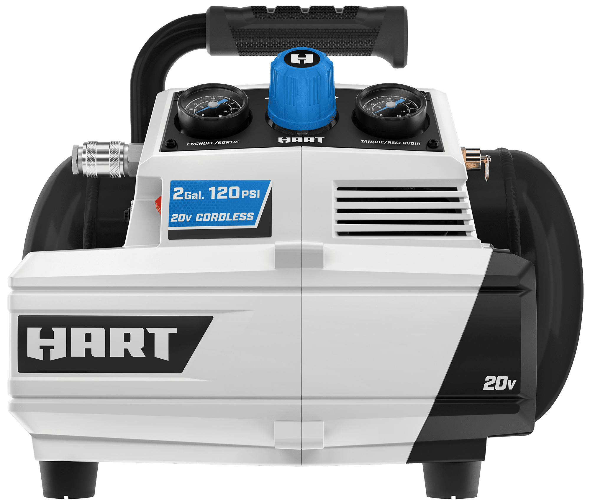 HART 20 Volt 2 Gallon Compressor Battery Not Included
