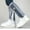 White, variant on Rain Boots Waterproof Anti-Snow Shoe Covers Reusable Rain Boots Protective Gear for Men and Women Galoshes Shikongkuajing