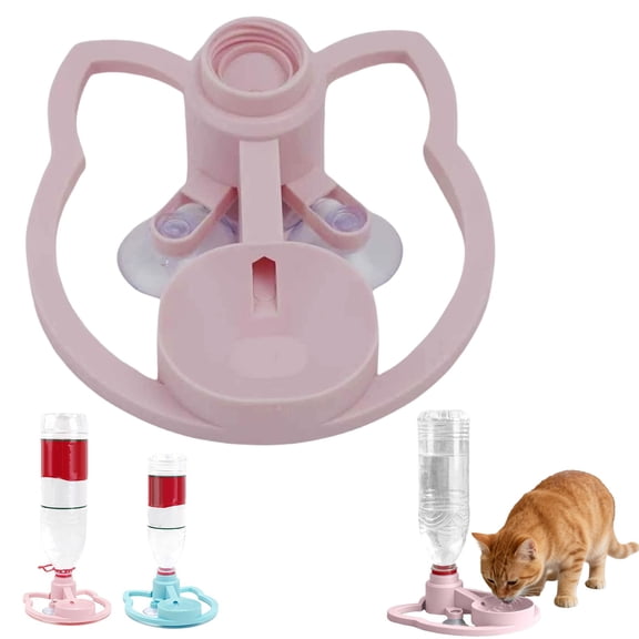 YCCMML Automatic Dog & Cat Water Dispenser, Anti-Tip Pet Drinking Fountain for Home Outdoor Travel