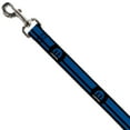 thumbnail image 2 of Mopar Pet Leash, Dog Leash, Mopar Logo Stripe Black Blue, 6 Feet Long 1.0 Inch Wide, 2 of 2