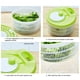 thumbnail image 5 of Centrifugadora manual para ensalada de verduras 22,8x22,8x16,5 cm - Deshidratador y escurridor dos en uno, 5 of 5