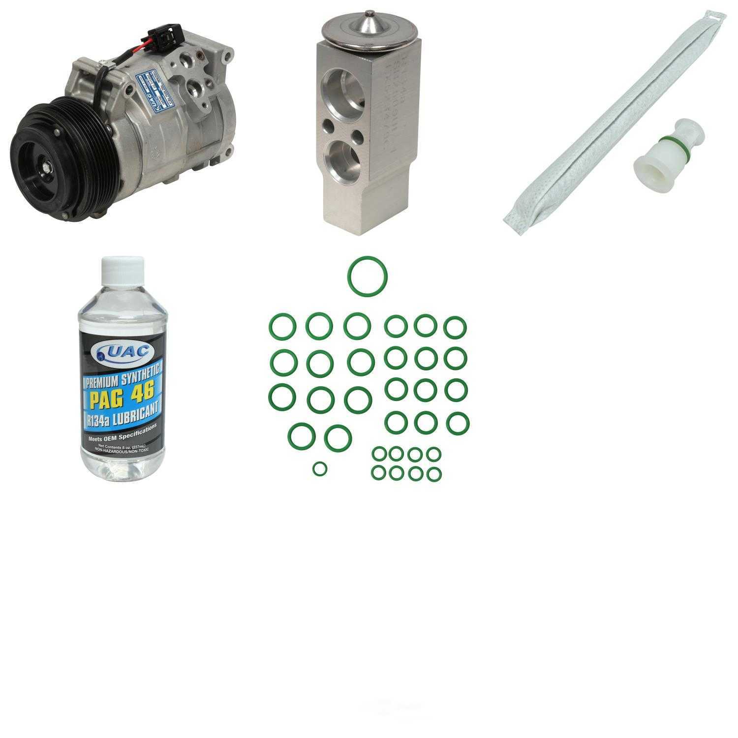 A/C Compressor and Component Kit -- Compressor Replacement Kit Fits select: 2007-2009 CADILLAC SRX