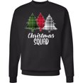 thumbnail image 2 of Inktastic Christmas Squad with Plaid Trees Adult Sweatshirt, 2 of 4