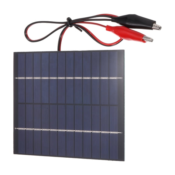 2W Mini Solar Panels, 12V 0.17A Polycrystalline Solar Panel Trickle Chargers Solar Battery Charger