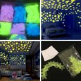 thumbnail image 2 of 100 Unids Precioso Noche Fluorescente Resplandor Fluorescente Estrellas Pegatinas Home Abanopi 100pcs, 2 of 7