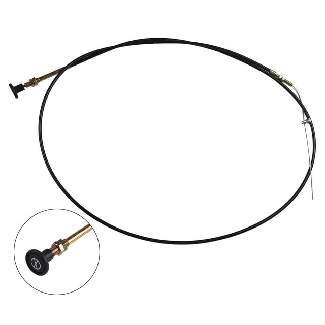 Carburetor Choke Cable Throttle Universal Choke Flameout Wire For Motocross Push-Pull 1Pcs Cable Carb Carburetor