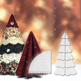 thumbnail image 2 of Handmade Christmas Tree Quilting Template Set Multifunctional DIY Sewing Ruler Practical Sewing Pattern Tools 15Inch, 2 of 8