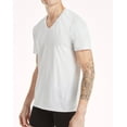 thumbnail image 5 of Hanes V-Neck Undershirt 4-Pack T-Shirt Short Sleeve Ultimate Men's X-Temp Mesh, 5 of 5