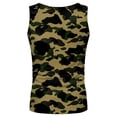 thumbnail image 5 of Hessimy Men’s Athletic Fit Tank Tops Cotton Breathable Sleeveless Undershirts（Dark Green,XXXL), 5 of 5