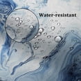 thumbnail image 3 of Blue Marble Shower Curtain Waterproof Fabric Shower Curtain for Bathroom Luxury Washable Shower Curtain with 12 Hooks,72x84 Inch\u2026, 3 of 6