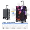 thumbnail image 2 of Rhea Ripley Luggage Cover Protector, Washable Elastic Suitcase Cover with Zipper and Buckle, Fits 18-32 Inch Luggage, Anti-Scratch & Dustproof, 2 of 9
