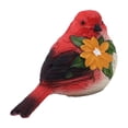 thumbnail image 2 of Estatuilla de pájaro, estatua de jardín, pequeña colección, regalo de cumpleaños, decoración de escritorio, escultura de Animal para escritorio,, 2 of 9