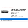 thumbnail image 2 of Lower Fan Shroud - Compatible with 2006 - 2007 Mercedes-Benz C280, 2 of 2